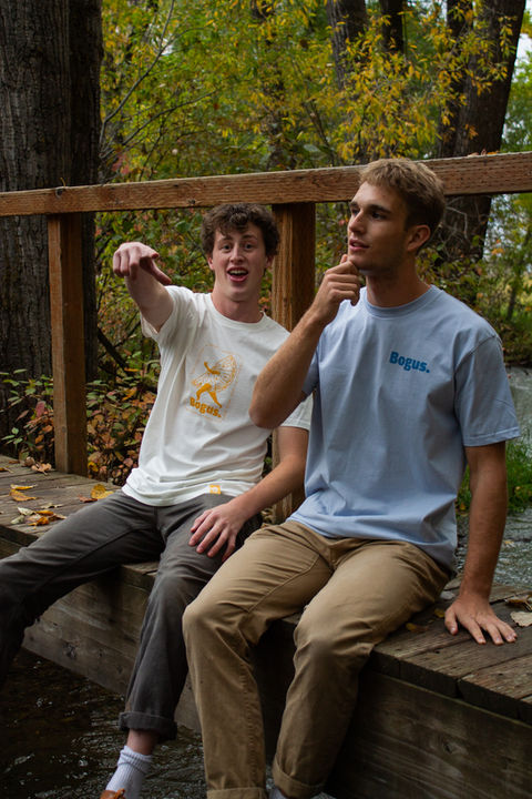 Photoshoot done for Bogus,  a brand I created as a personal project to explore the sustainable clothing business