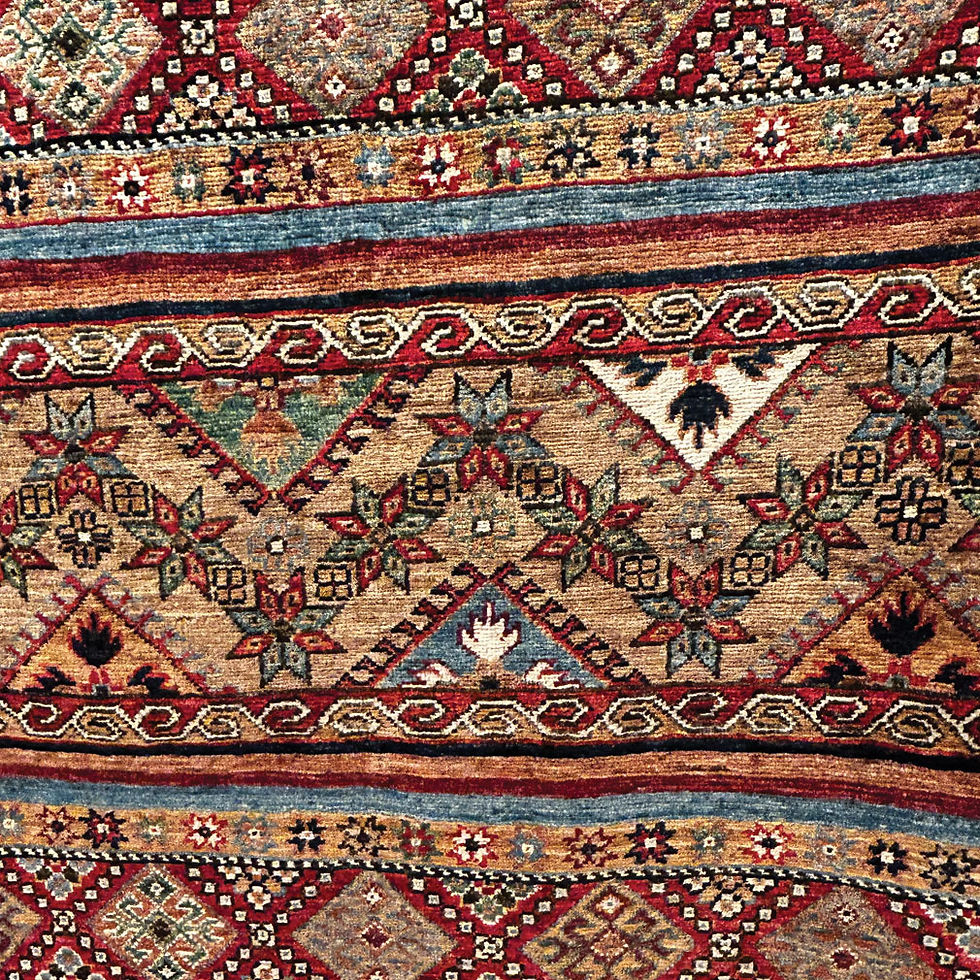Miniature : Tapis Afghan Ethnique Tribal – Tapis en Laine Tissée Main, 240 × 170 cm