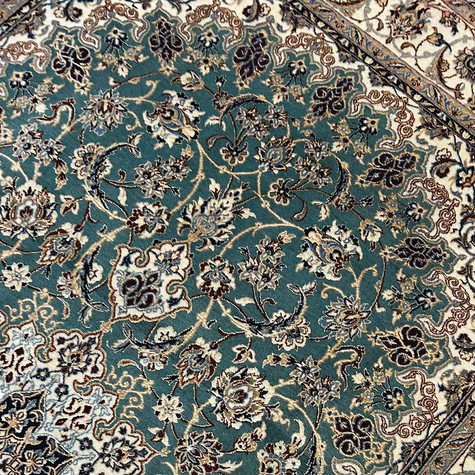 Miniature : Tapis Persan Nain Fine – 1.000.000 Nœuds/m² – Laine sur Coton – 212 x 131 cm