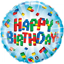 Happy Birthday Exploding Blocks