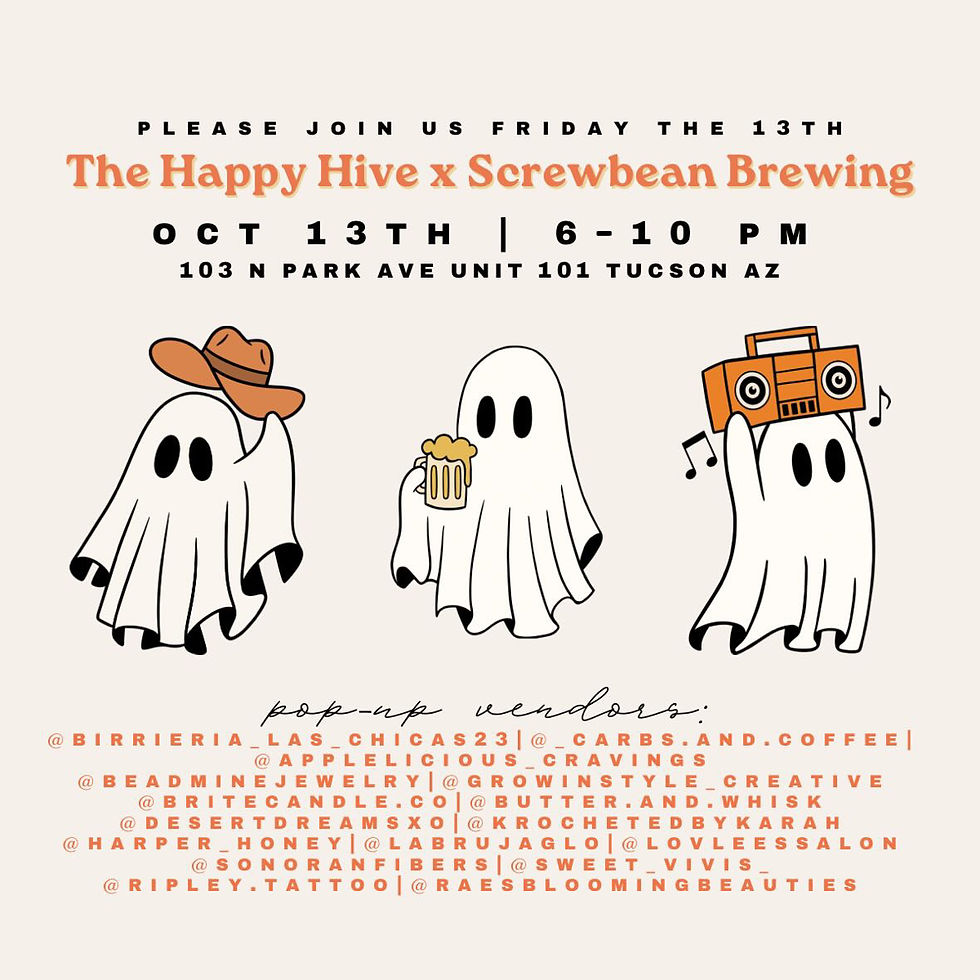 The Happy Hive Friday 13th Market