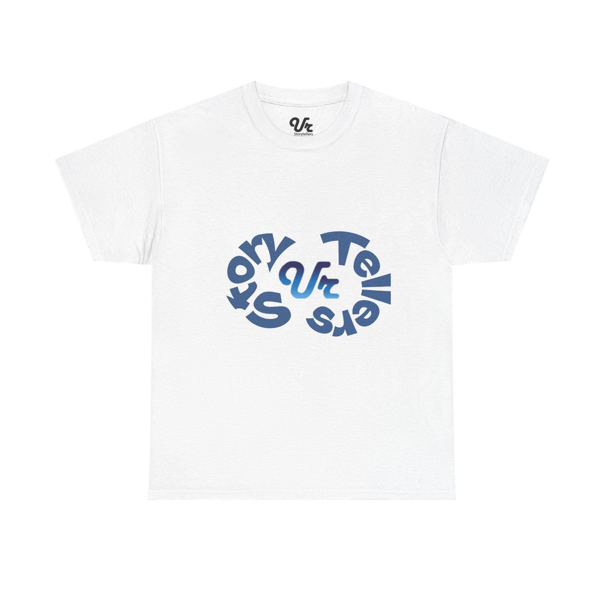 UrOval Unisex Heavy Cotton Tee -Blu Design, Casual Everyday Wear