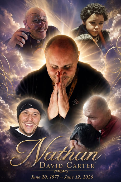 Mourning Nathan David Carter