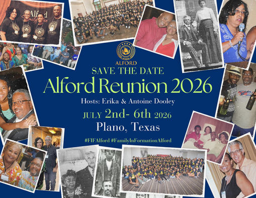 The 2026 Alford Family Reunion