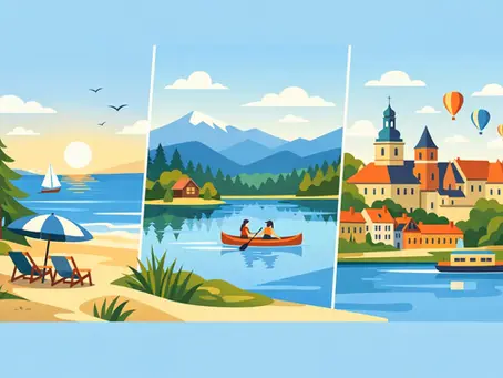 Wakacje 2026 w Polsce - gdzie najlepiej?
