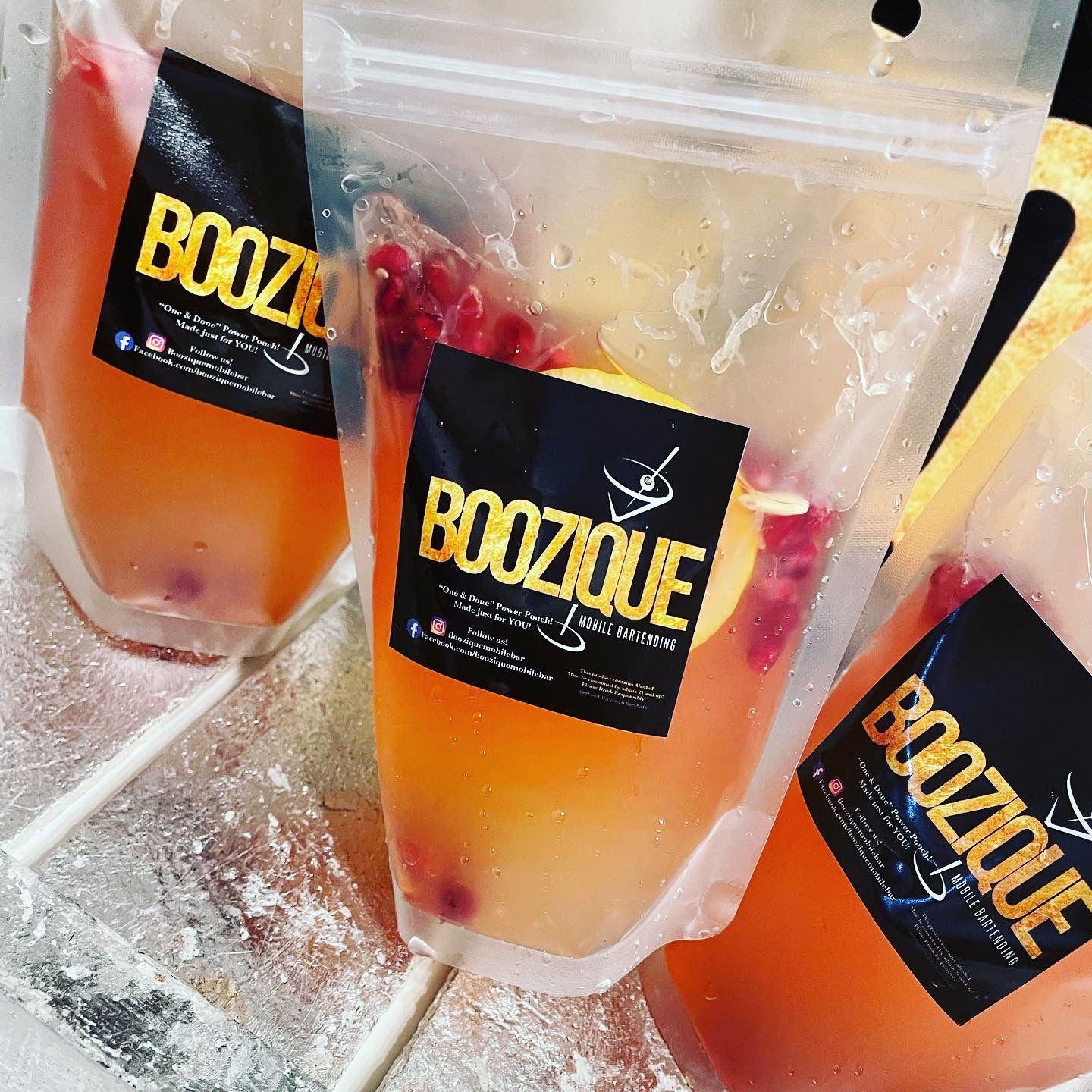 Pomegranate Tequila "Lemon Drop"