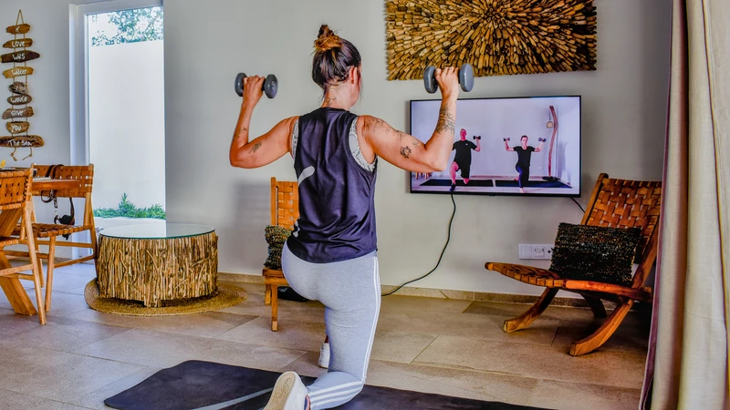 Home workout for padel players