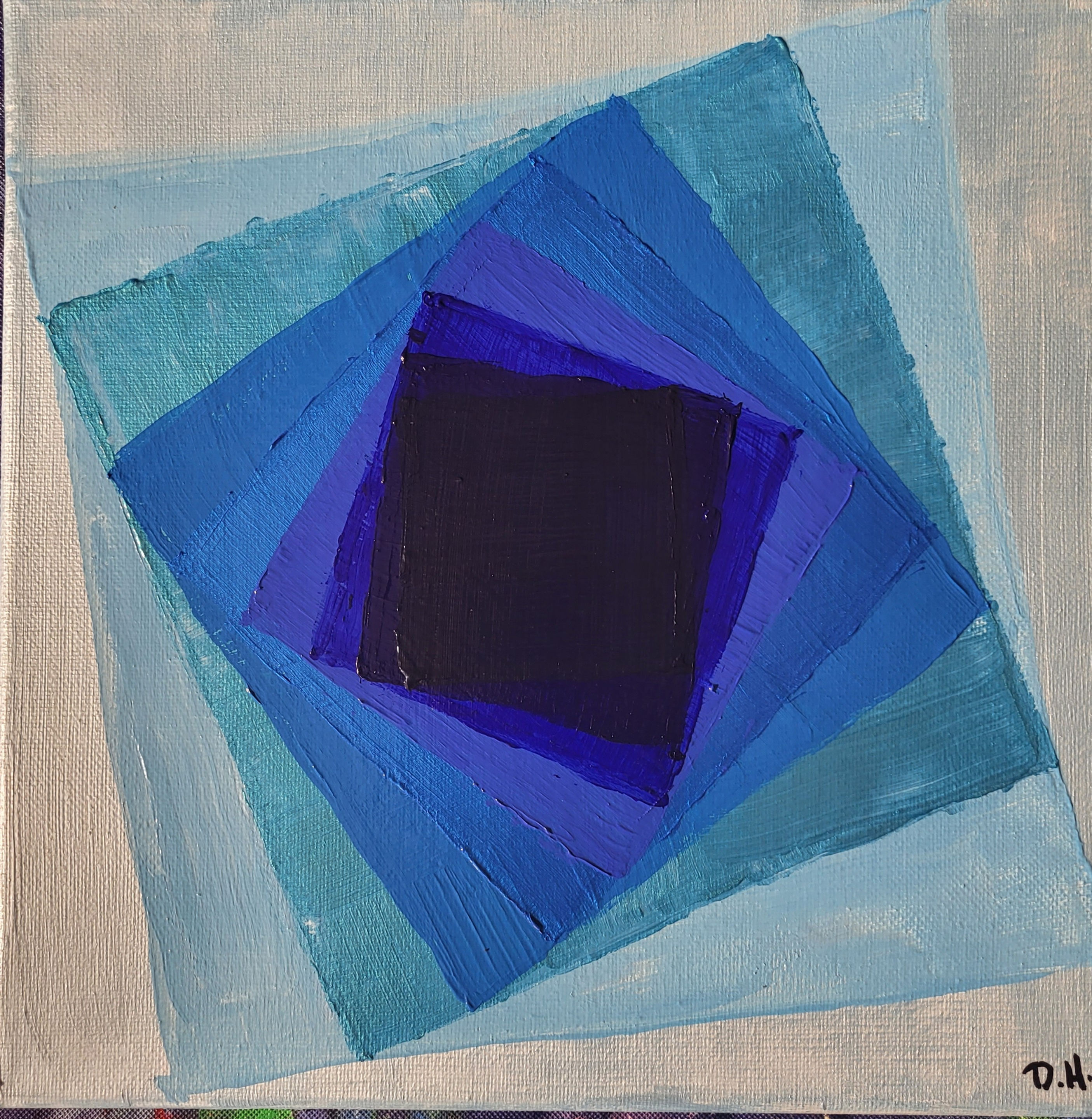 "Why So Blue?" Original painting