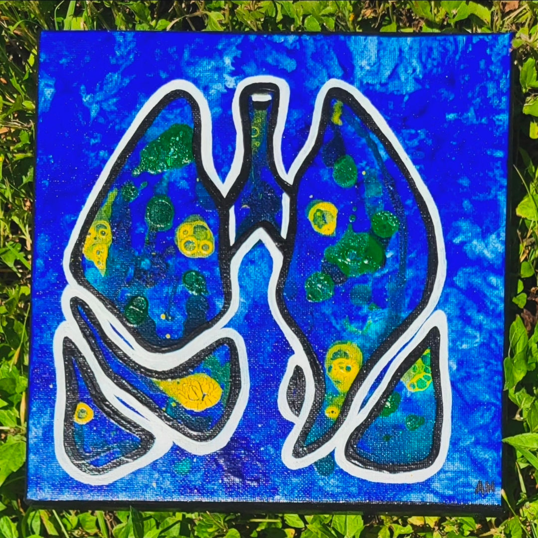 Lungs Hurt Original Painting