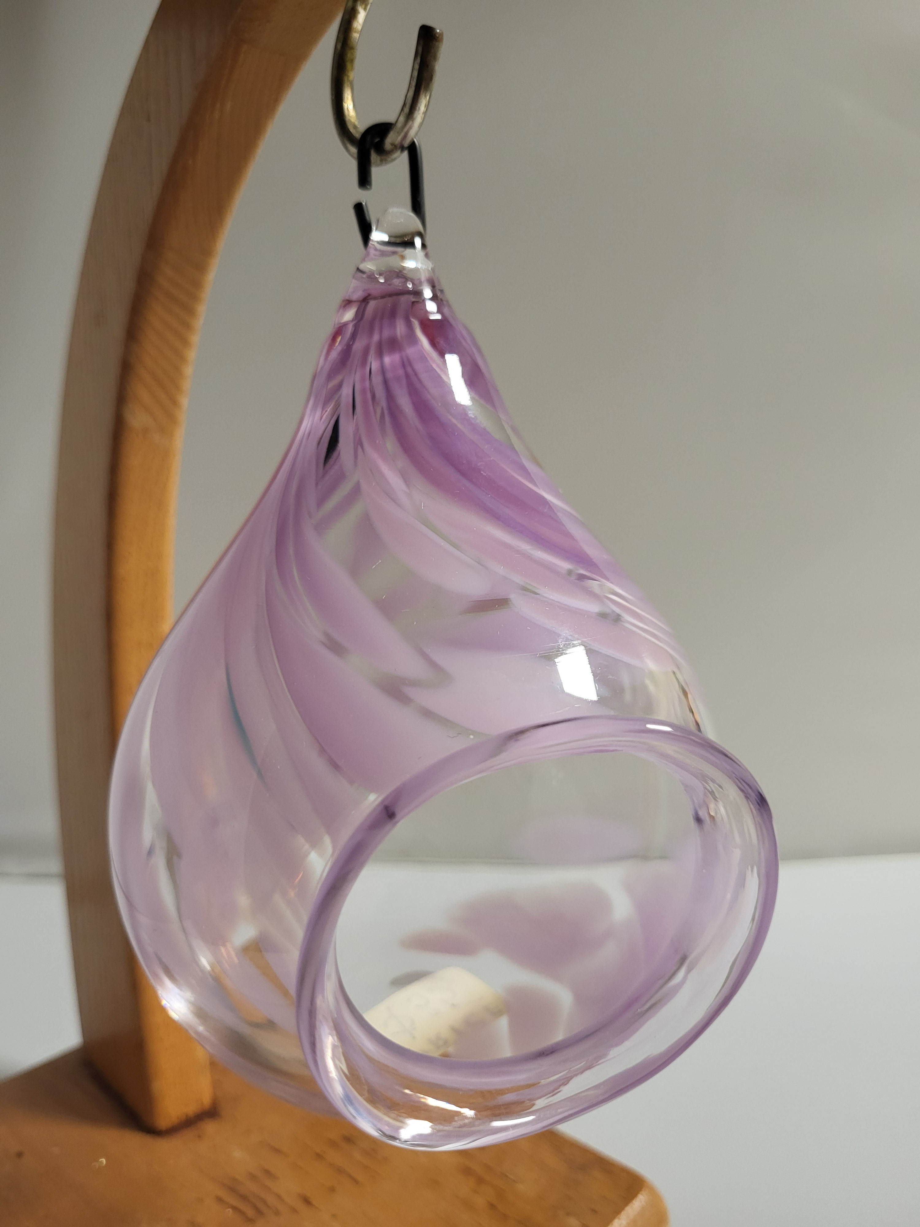 Blown-glass Terrarium; 2025