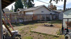 Rear South Side Yard