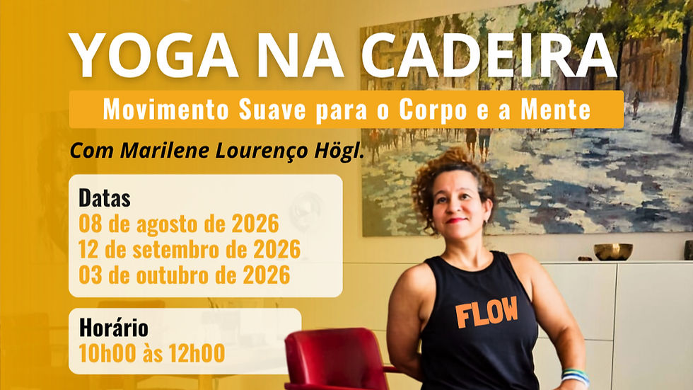 Yoga na Cadeira – Movimento Suave para o Corpo e a Mente
