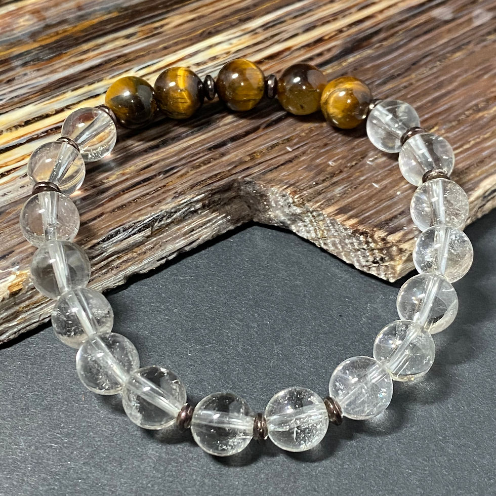 Thumbnail: Quartz Crystal & Tiger's Eye