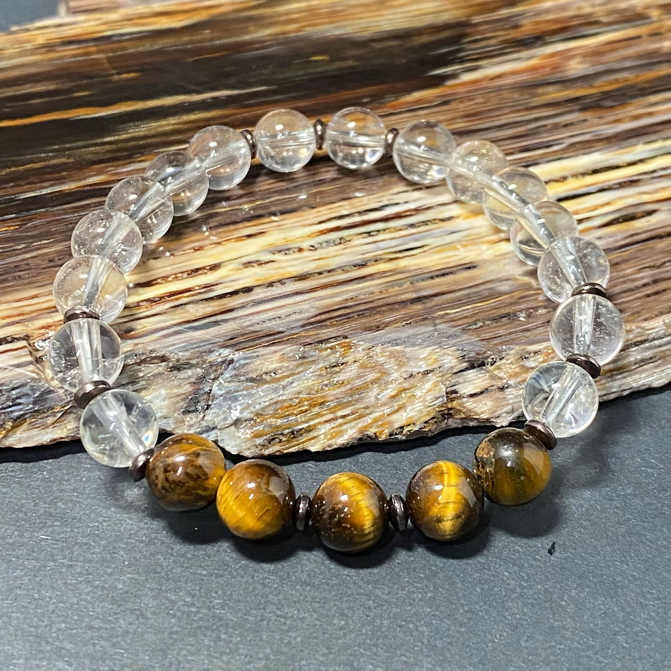 Thumbnail: Quartz Crystal & Tiger's Eye
