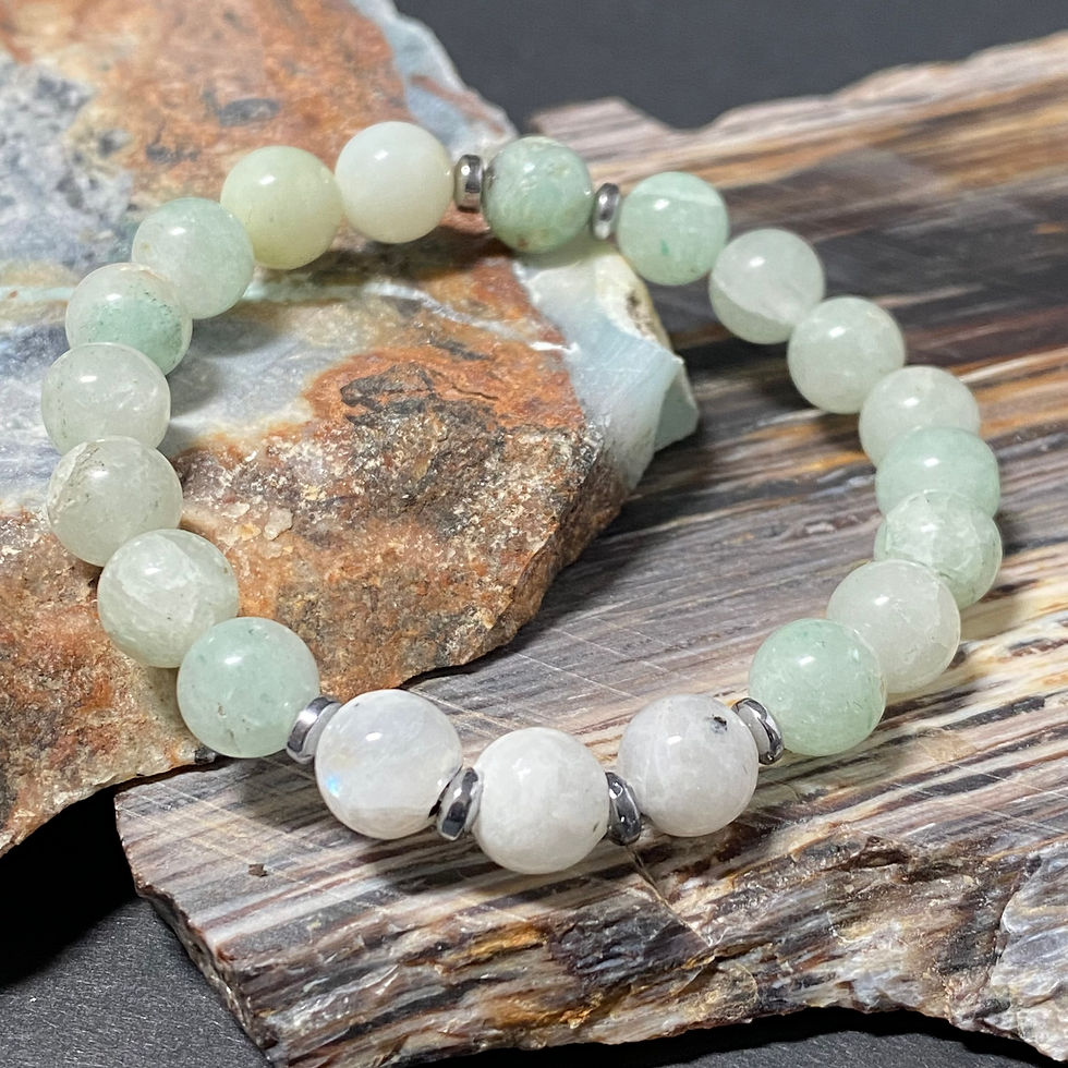 Thumbnail: Aventurine and Rainbow Moonstone