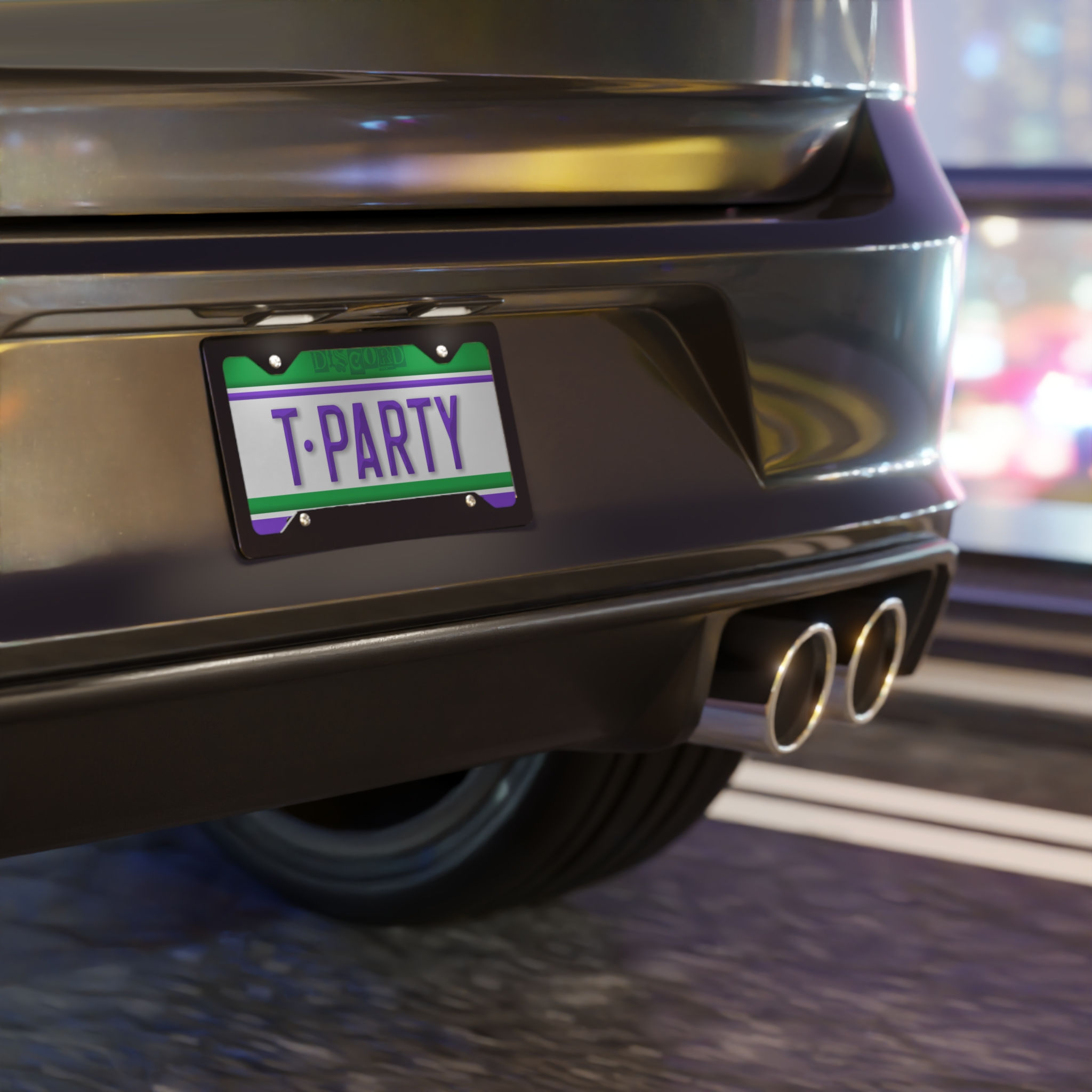 T-Party Vanity Plate