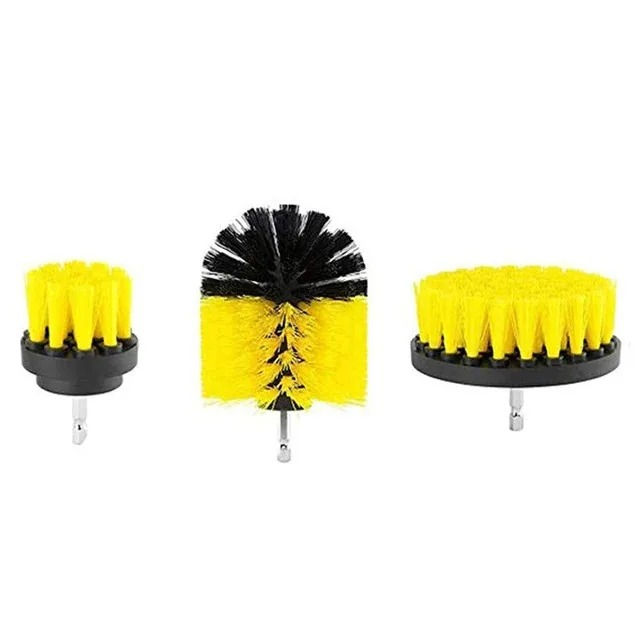 Miniatura: Electric Drill Brush Tire Brush Set Bathroom Plastic Round Cleaning Brush Multif