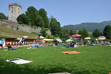 Liegewiese Freibad St. Lambrecht