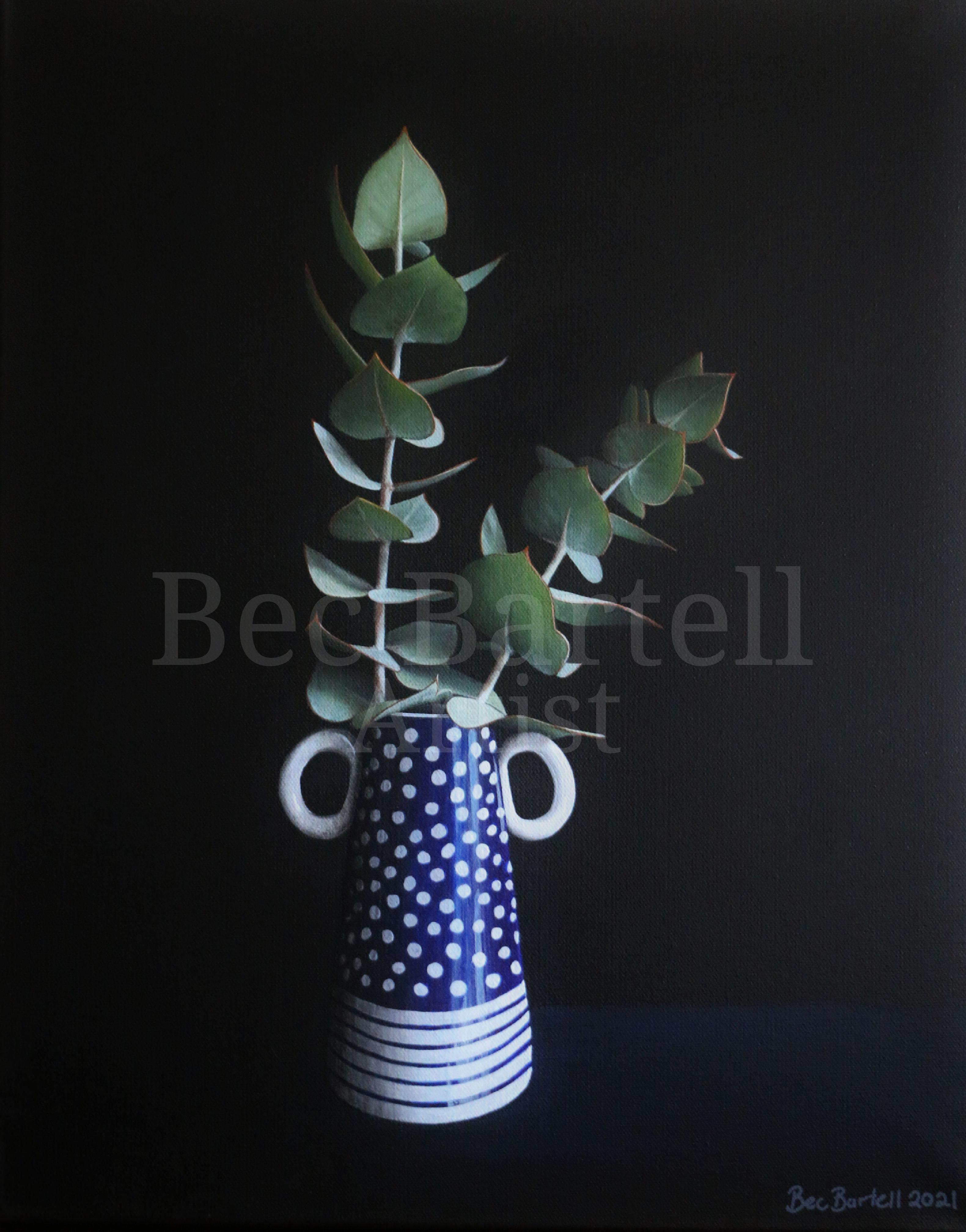 A Spot of Eucalyptus A5 Poster Print