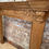 Thumbnail: Beautiful Pine Georgian Style Ornate Carved Fireplace Surround / Mantel