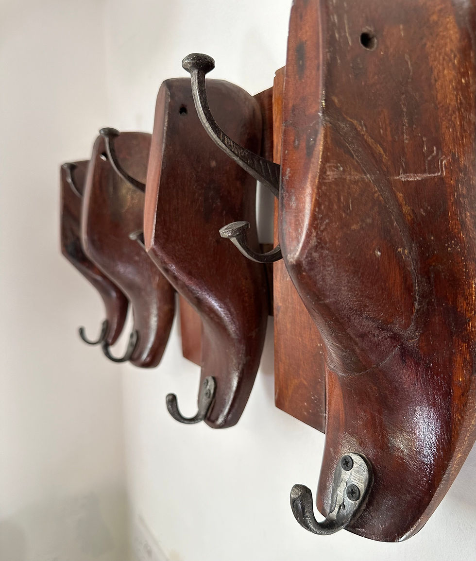 Thumbnail: Cobblers Shoe Last Coat Rack