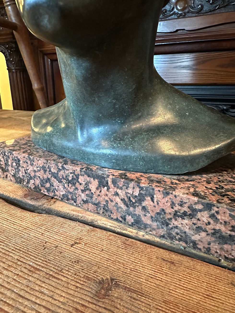 Thumbnail: Bronze Bust on Marble Plinth