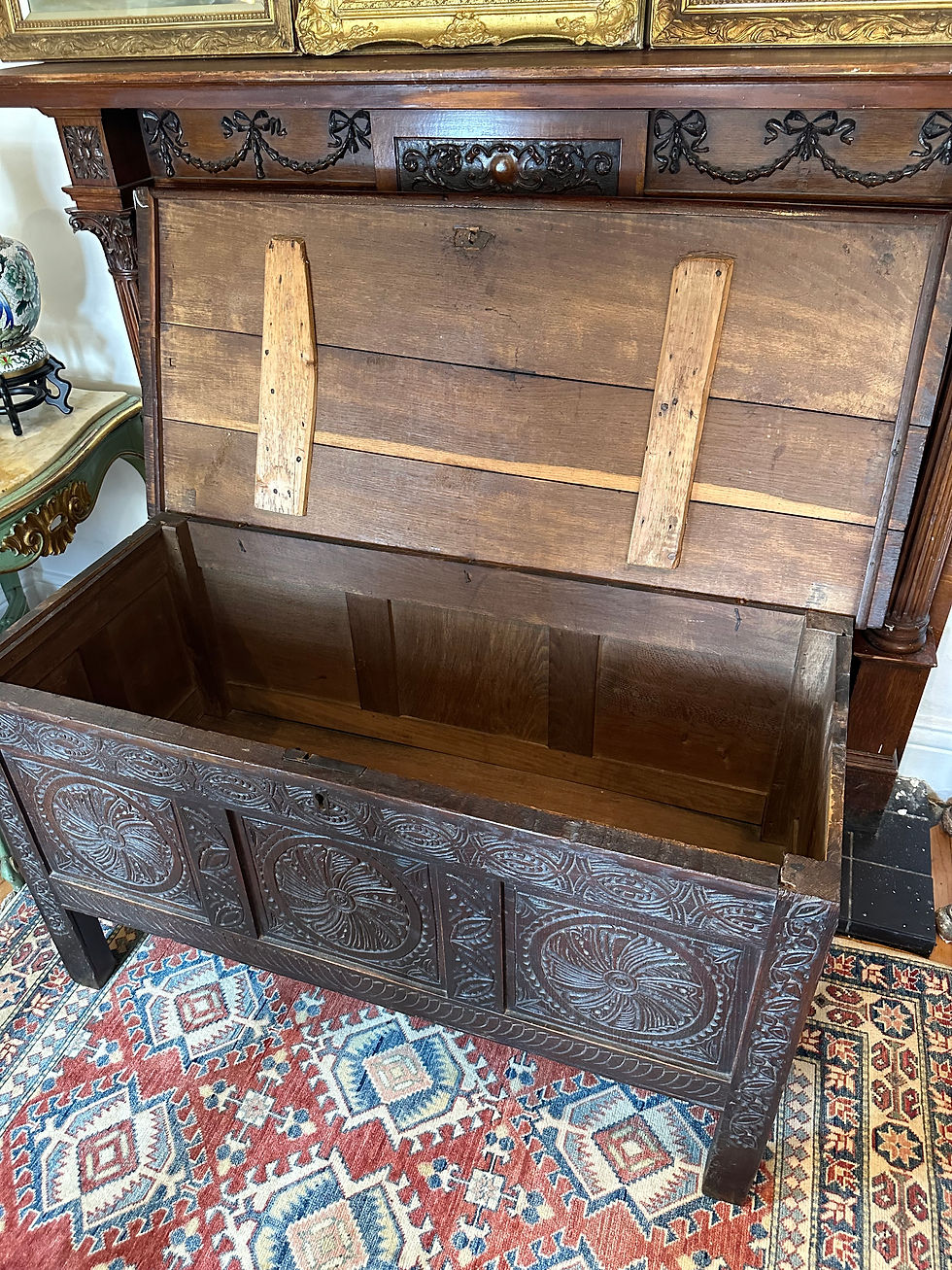 Thumbnail: 18th Century Oak Coffer