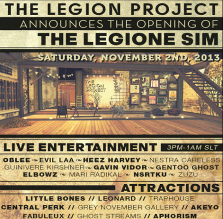 In World Store Opening 2nd November.