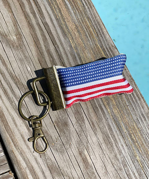 Thumbnail: Flag Float Key Fob