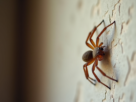 Ai Generated - Common house spider spotted