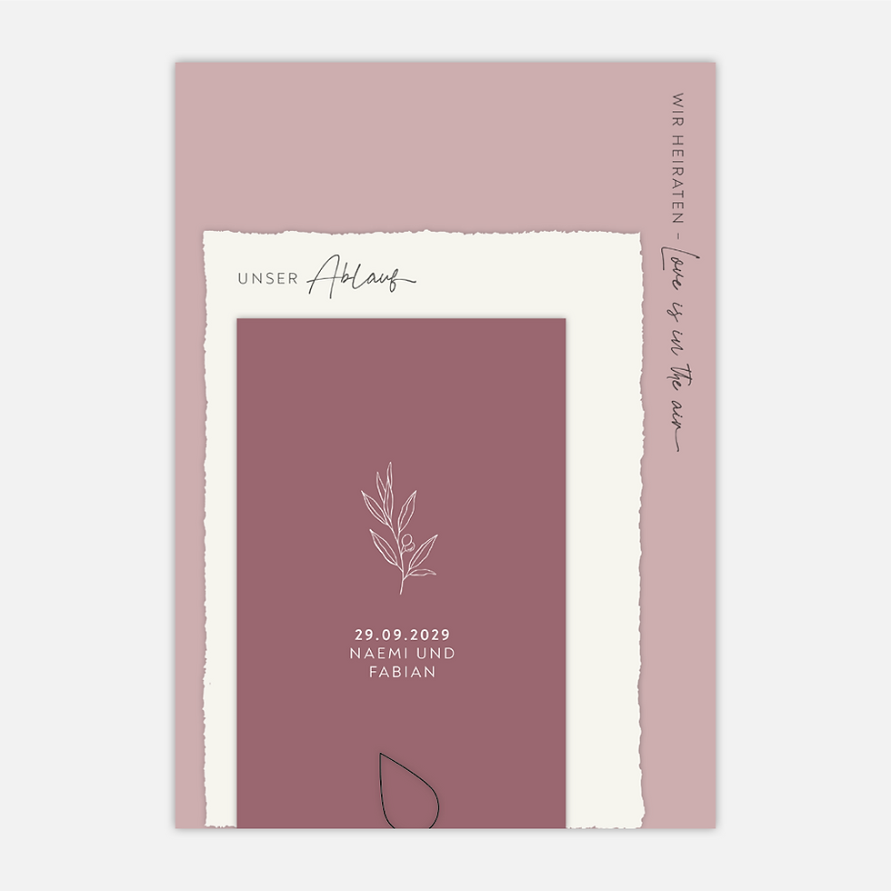 Miniaturbild: CAPRI – Hochzeitseinladung