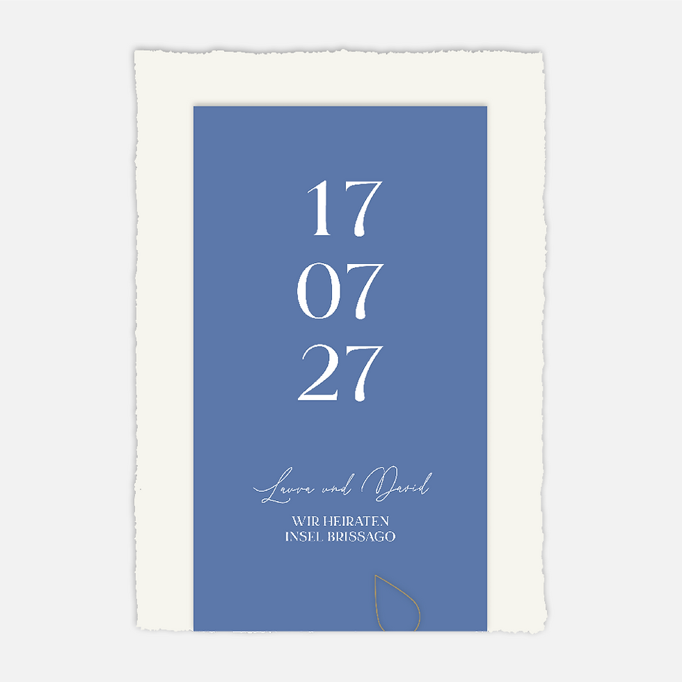 Miniaturbild: MILANO – Hochzeitseinladung