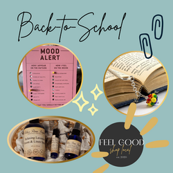 Feel Good Shop Local Back to School Social Media Graphic