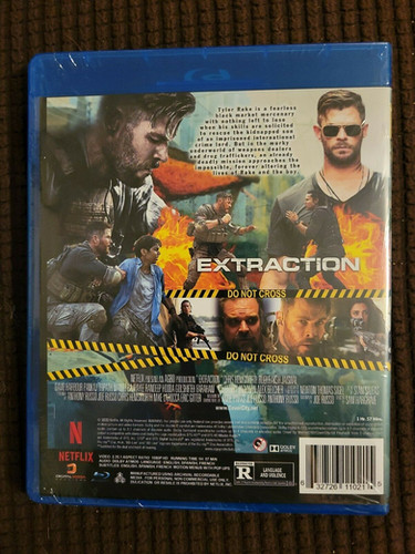 Extraction (2020) Blu-ray