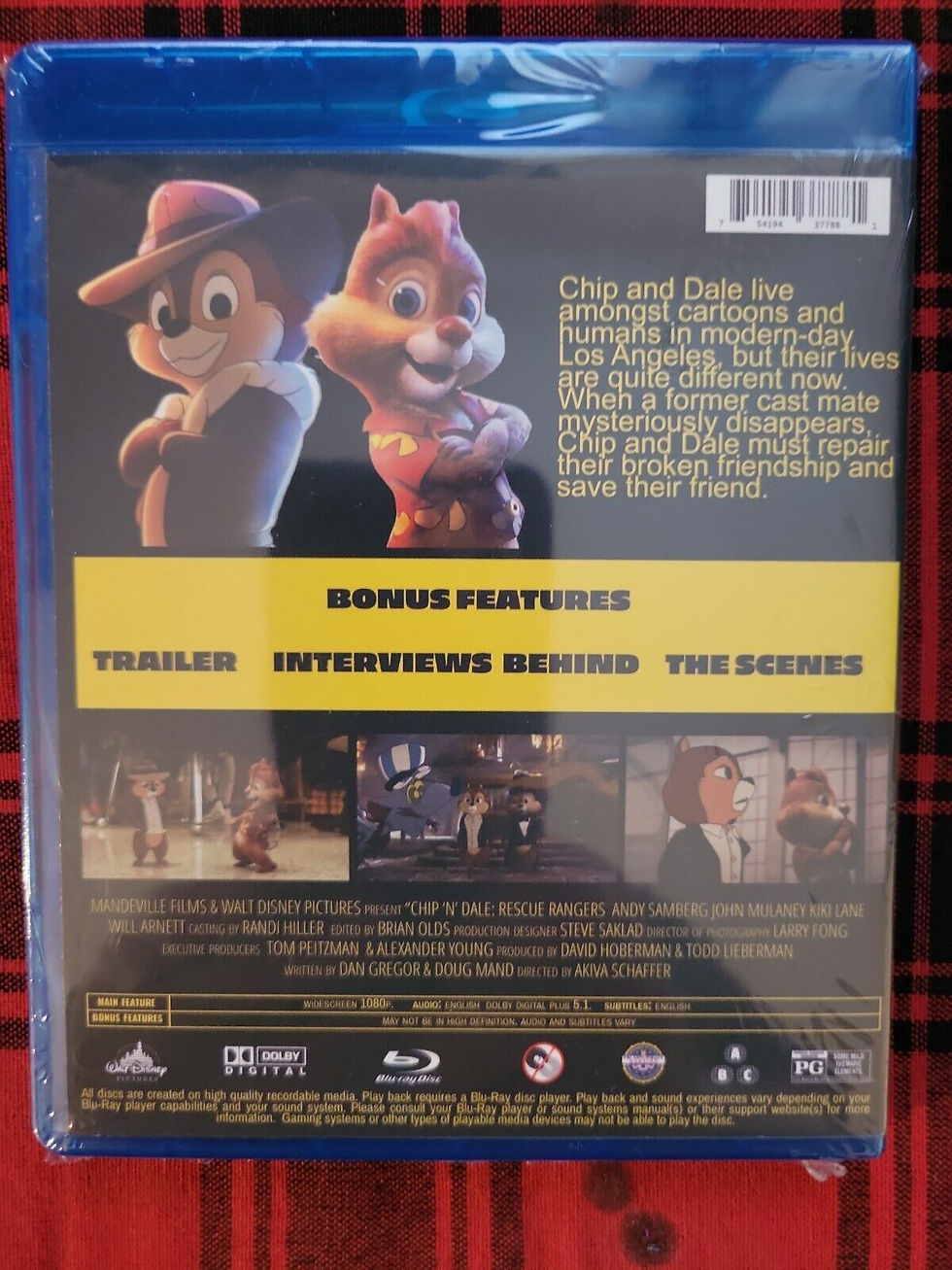 Thumbnail: Chip 'n' Dale Rescue Rangers (2022) Blu-ray