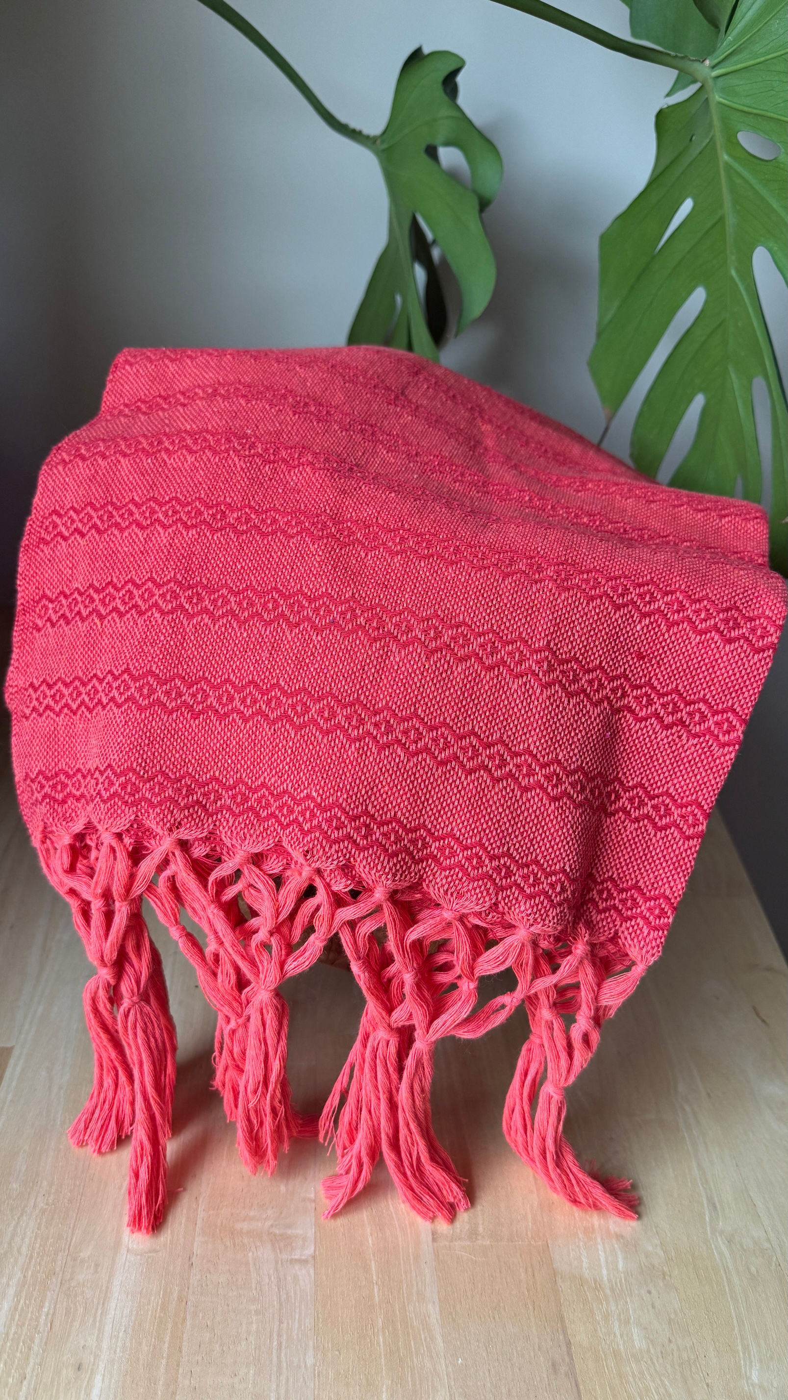 Mexicaanse rebozo Rose Flame