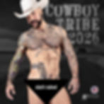 Thumbnail: Calendars - 2026 Calendar Nude "Cowboy Tribe" 1' x 2' LARGE