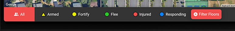 LifeSpot Commander - user status icon bar