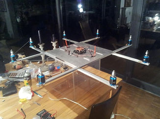 Octocopter Drohne
