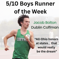 5/10 Boys Runner of the Week
