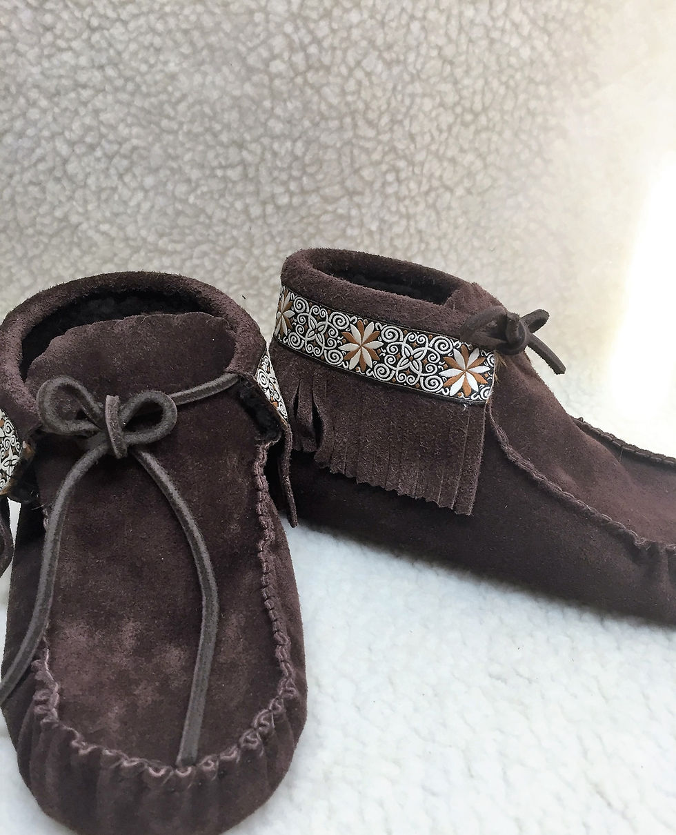 Thumbnail: Digital PDF Fringe Boot Pattern 11.5 Inches