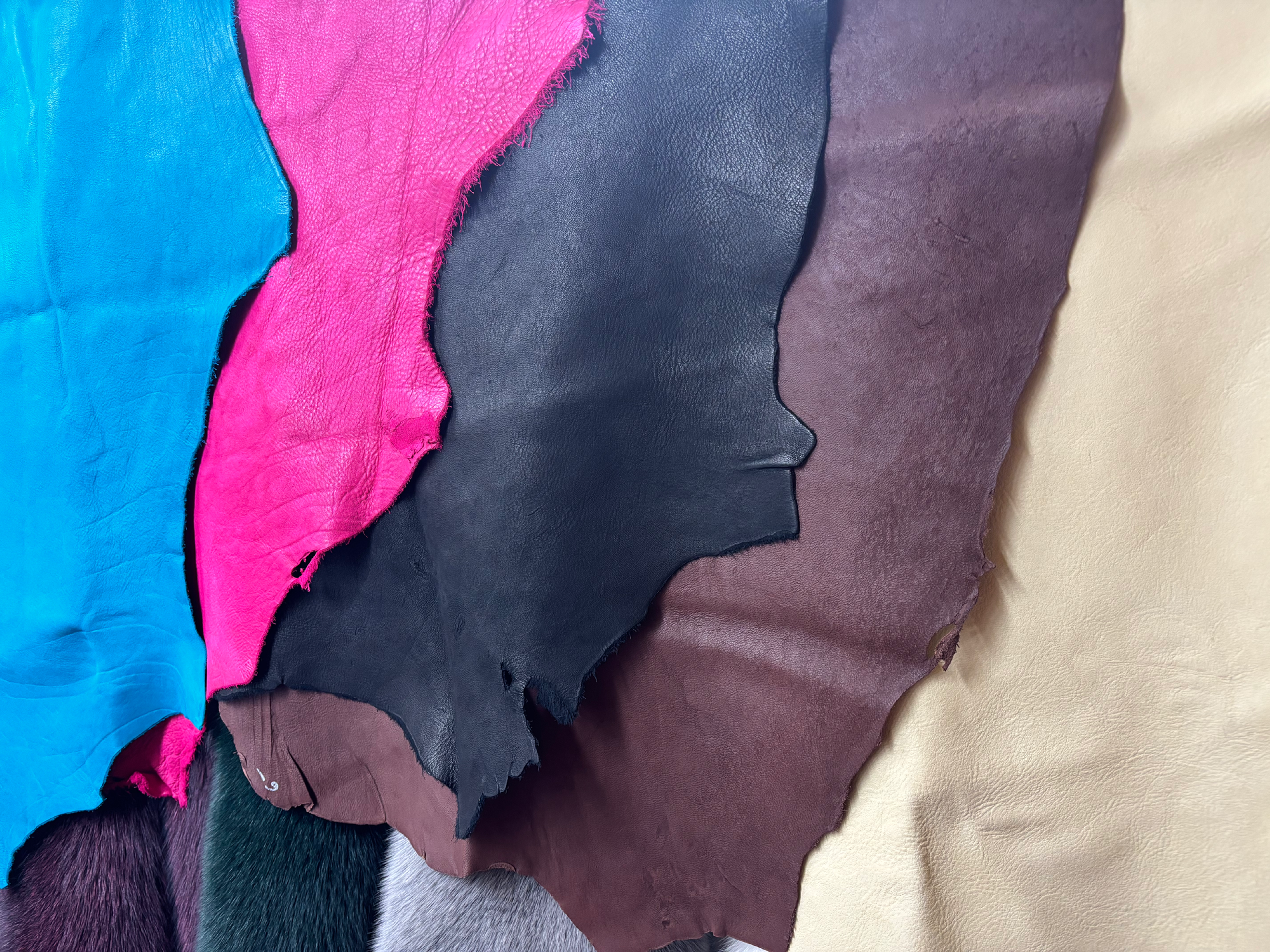 Moose Natural & Coloured  Hides