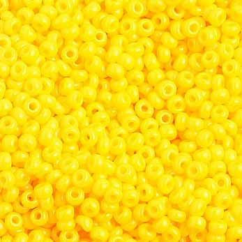 Thumbnail: Opaque Golden Yellow Beads