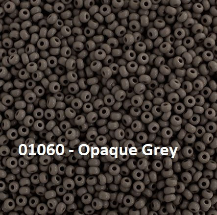 Thumbnail: Seed Beads 10/0 - White and Black