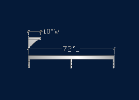 10" x 6' ASEISSS1006