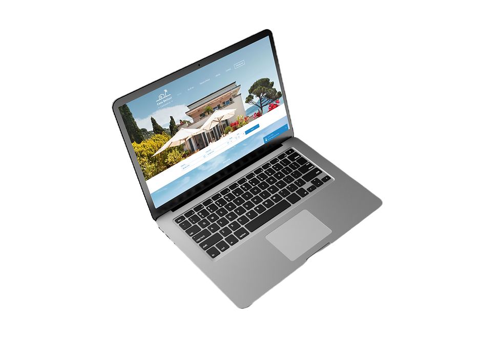 Laptop With Website
