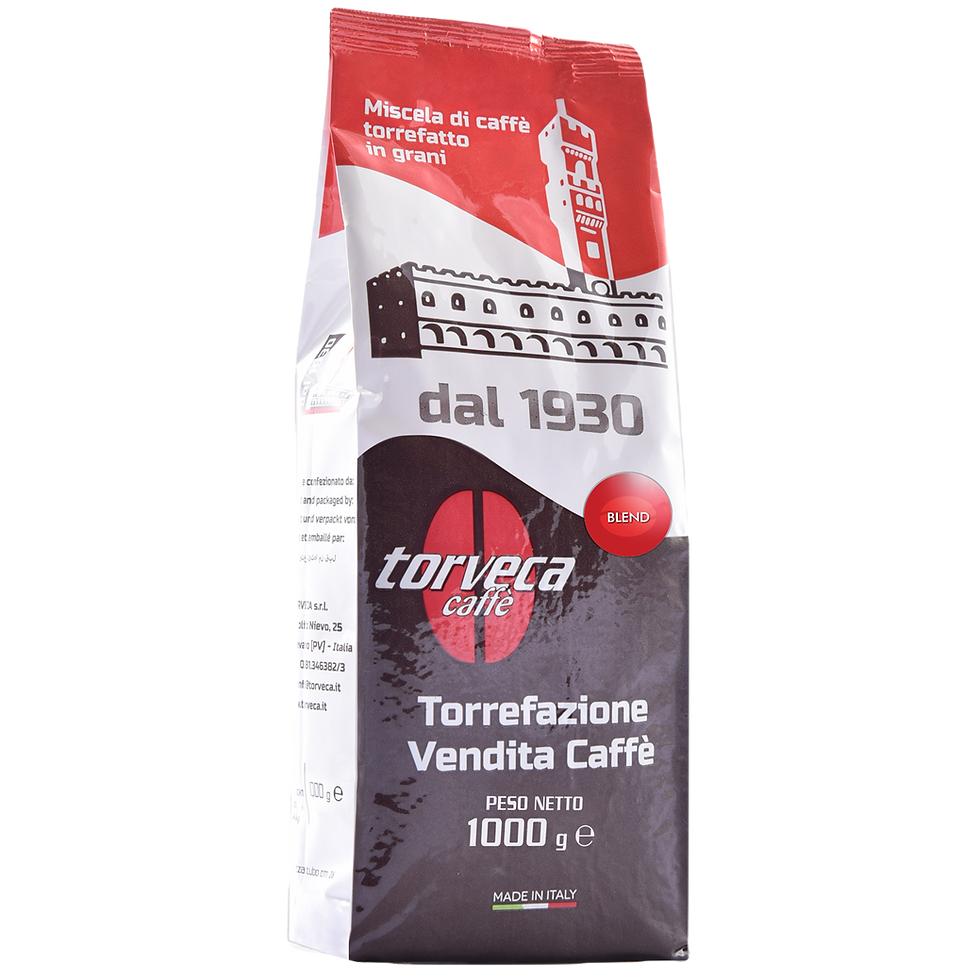 caffè, grani, arabica, robusta, torrefazione artigianale, blend, aroma, 1 kg, 250 grammi, caffeina, Torveca, sostenibilità