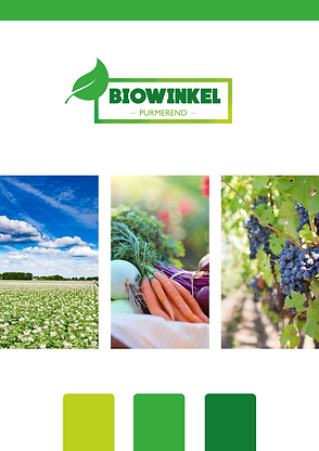 Branding card Biowinkel Purmerend