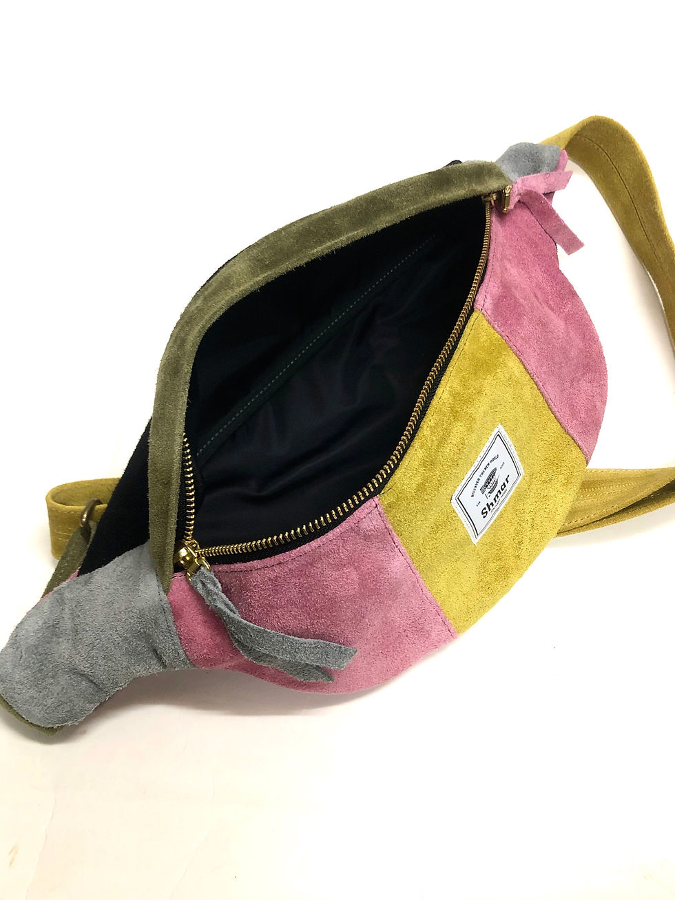 サムネイル： Velour Leather Medium Crazy Color (Desert）