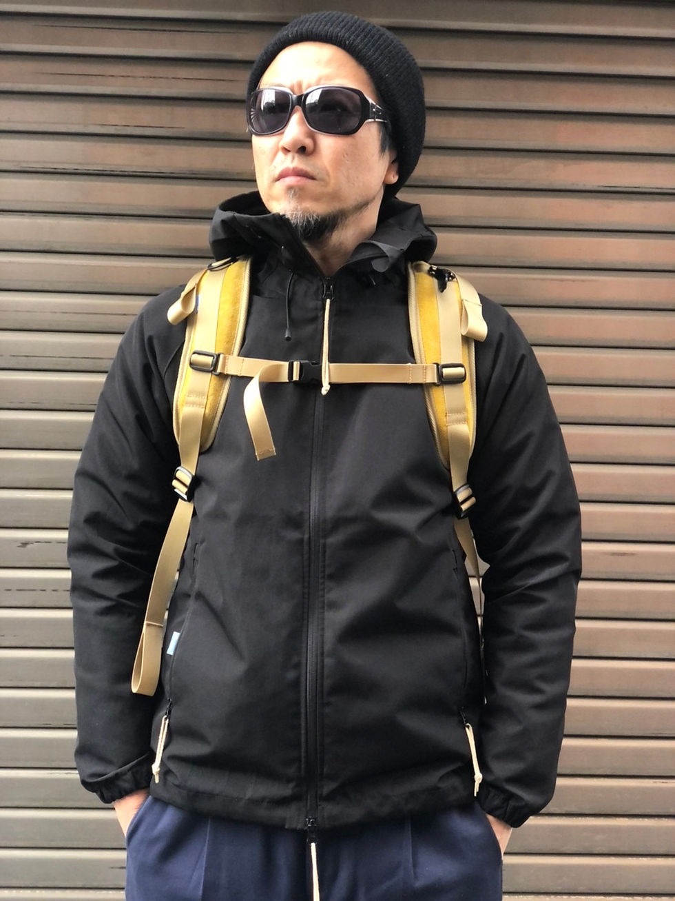 サムネイル： Velour Leather OTD Daypack Camel